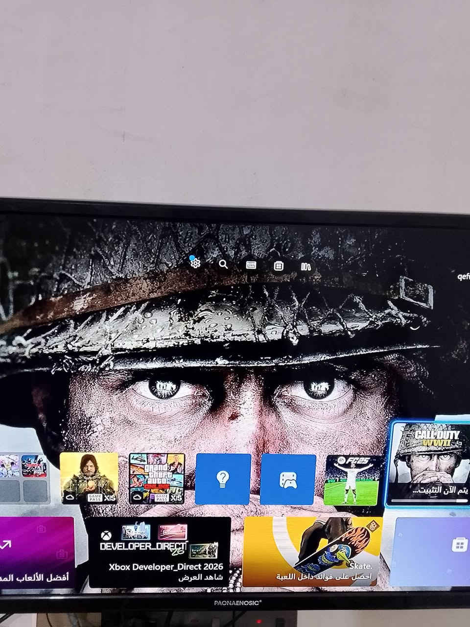 السلام عليكم  متاح
جهاز Xbox one 
جهاز نظيف مامفتوح مع جوستك  واير بالكارتون وبقية الملحقات 
مع اشتراك كيم باس شهرين 
سعر 130 بيه مجال بسيط 
الرقم:***********
