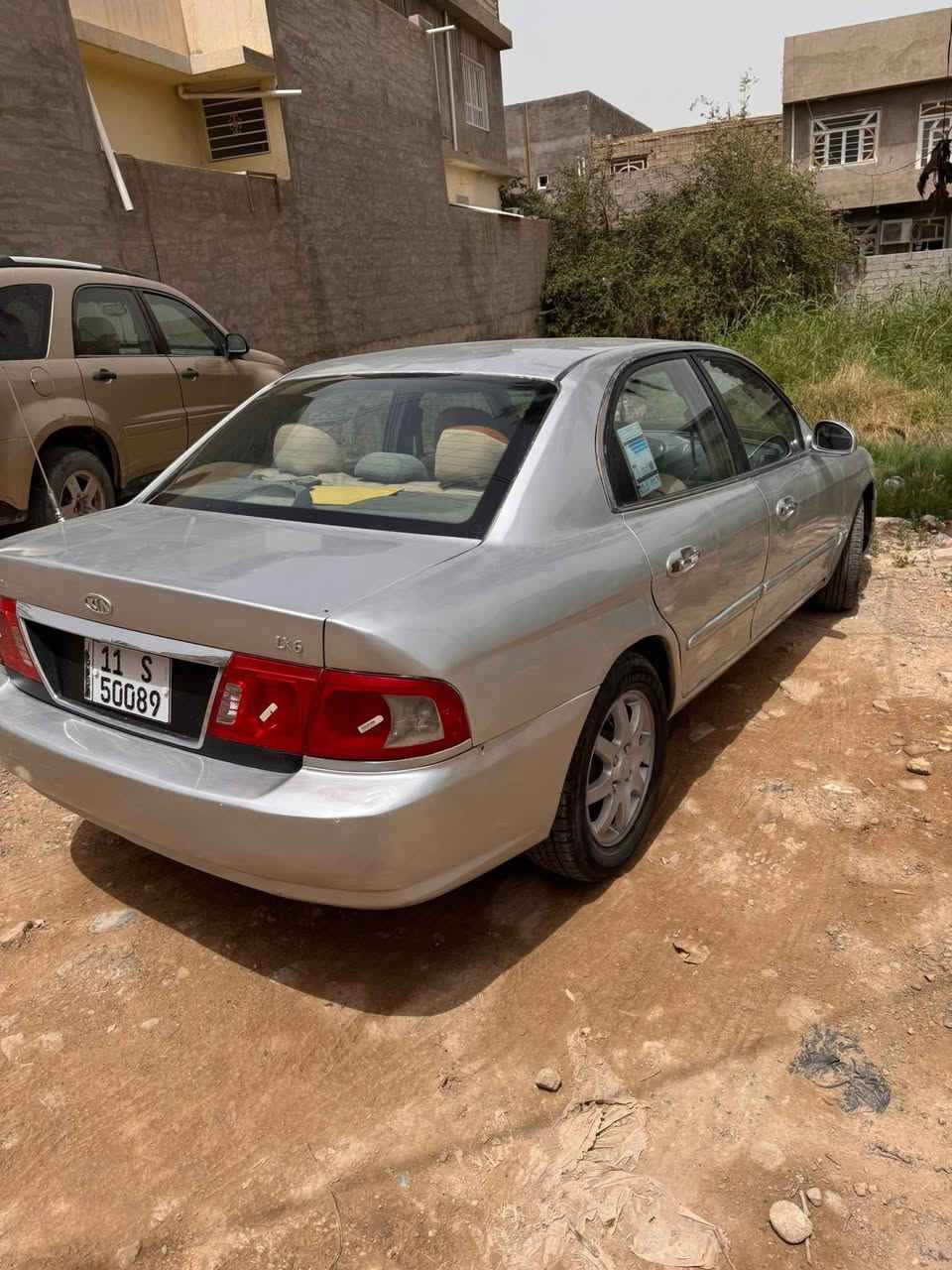 للبيع
أوبتيما 2006 ..... v6 2700 وارد امريكي ((ضربتهة جاملغ خلفي عكس السايق ))مصبوغة عام اثر جراد رقم بغداد الدولي 11
‎شرط التحويل بسمي هزه و سنويه لل 2031
‎السعر (60) و بيهة مجال قليل  

***********
مكان السيارة ديالى بعقوبة
