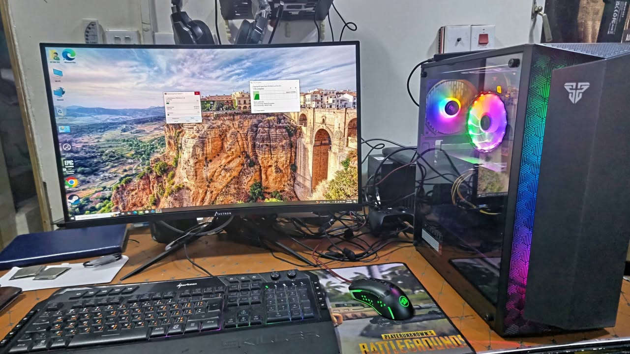 🔥تجميع للبيع🔥

CPU E5 2670 V2 2.5 GHz 
المعالج تقريبا بقوه i5 gen 8
BORD X79  جديد.   
 FAN CPU GASS  جديد
RAM 16 GB جديد
SSD  ⁰240 GB جديد
RX 470 4G  
 PS   400w  huntkey جديد
Cace FANTICH جديد 2 fan RGB

موصل التوصيل متوفر لكل المحافظات 5 الف فقط
للتواصل و للاستفسار مراسله الصفحه او الاتصال على الكورك
*********** كورك واتساب
***********
لكل من يحب عالم الحواسيب تابعو صفحتنا يصلكم كل تجميعاتنا الجديدة ⚡
((لمن لديه اي استفسار عام عن التجميعات والحواسيب بشكل عام راسلونا  و تدللون  )) #تجميعات شاهين السماوي
