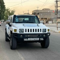 لل بيع همر H3 لون ابيض خليجي كفاله عده قبق صندوك بي نص صبغ محرك قبل ثل...