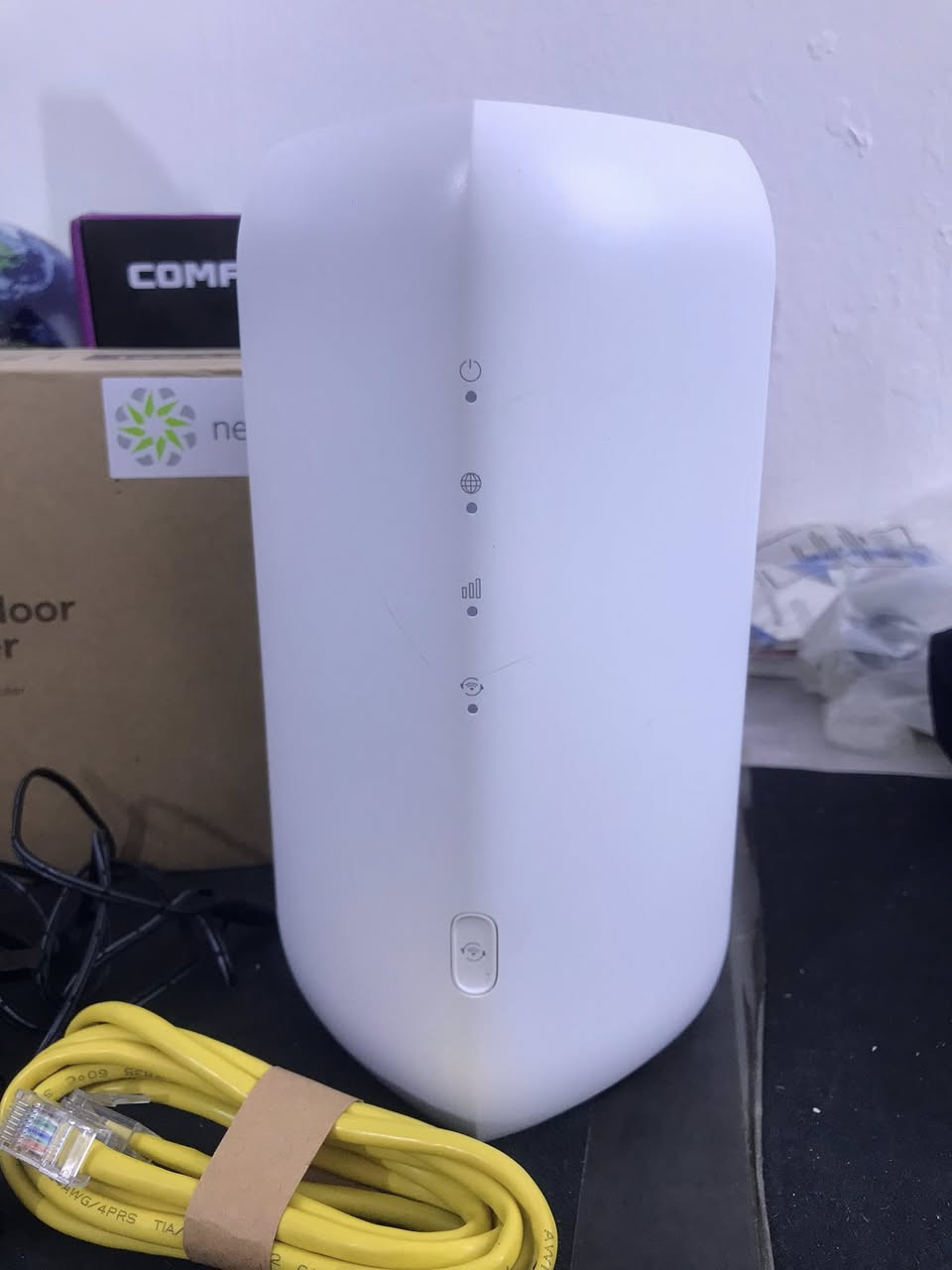 السلام عليكم راوتر بهل شكل جديد الحجز خاص


**إذا كنت صاحب هذا الإعلان وتريد حذفه لأي سبب، رجاءا أرسل رسالة إلى الدعم الفني**