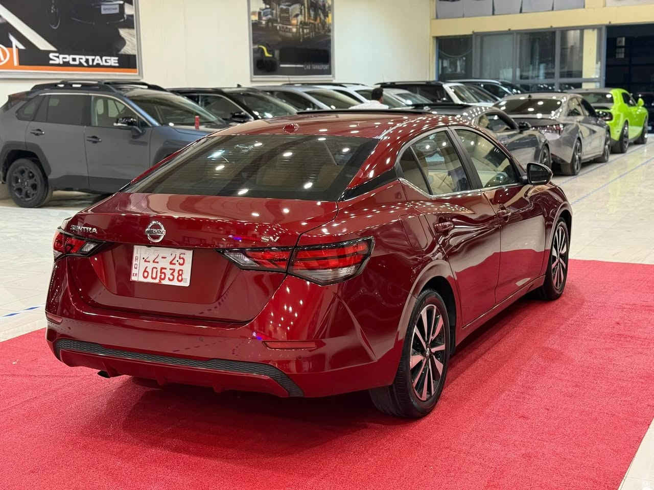 نيسان سنترا (SV) موديل : 2023
رقم  اربيل

اللوان :  ماروني

حجم المحرك : 2.0L ( 4 سلندر )

ملاحظة السيارة : جاملغ بونيد صبغ   

المواصفات : 𝐒𝐕

فول فول مواصفات 1/1

داخل مشمشي بلادي
فتحة سقف سلايد
 ابواب بصمة
بصمة تشغيل 
تشغيل عن بعد (𝐑𝐄𝐌𝐎𝐓𝐄 𝐒𝐓𝐀𝐑𝐓)
شاشة ايباد لمس
كــــامــــيرا  
اوتو ستارت (𝐀𝐔𝐓𝐎 𝐒𝐓𝐀𝐑𝐓)
اوتو ستوب (𝐀𝐔𝐓𝐎 𝐒𝐓𝐎𝐏)
رادار امامي (تحديد مسار)
رادار جانبي  (نقاط عمياء)
رادار خلفي (التحذير من الاصطدام)
حساسات امامي
حساسات جانبي 
حساسات خلفي 
نظام (𝐄𝐂𝐎)
نظام (𝐍𝐎𝐑𝐌𝐀𝐋)
نظام (𝐒𝐏𝐎𝐑𝐓)
كشنات جلد
كشنات كهربائي
كشنات هيتر
تحكمات استيرن 
استيرن هيتر
تبريد لمس
تبريد مركزي  
 لايتات 𝐋𝐄𝐃 ليد عدسة زينون بلادي 
بكلايتات 𝐋𝐄𝐃 ليد بلادي 
ويــــل كــــروم

تفاصيل اكثر الاتصال علی ارقام التاليه  

‏ WhatsApp - Vibir

☎️ ***********
     ***********

‏‎عنوان📍اربيل فرع ناقلات

معرض كاليفورنيا كارس CALIFORNIA Cars🇺🇸🇮🇶
‏‎
