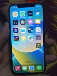 ايفون إكس عادي نضيف مثل ما موضح بلصور ذاكره 256 بطاريه مبدله اصليه 100...