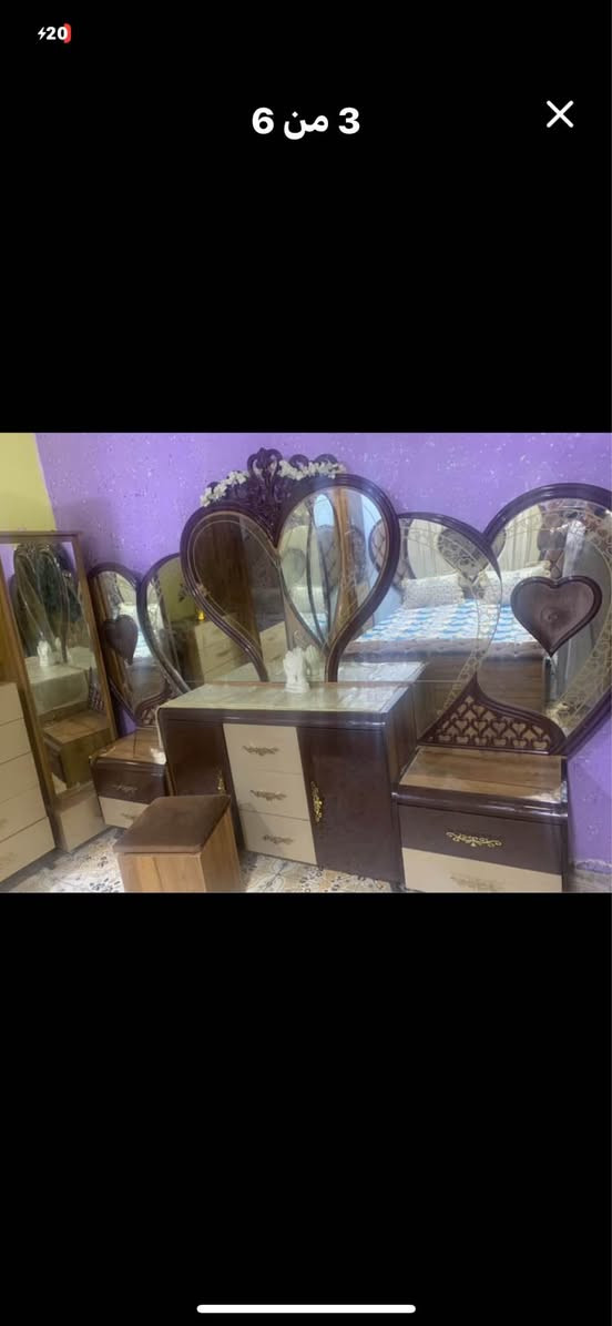 غرفة نوم تركي السعر 550 قفل العنوان ابي الخصيب جيكور للاستفسار الاتصال بالرقم *********** البصرة, العراق
