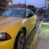 سياره  دوج جارجر البيع  موديل2012 مصفره غرمات  وبيه خط بغداد العماره ح...