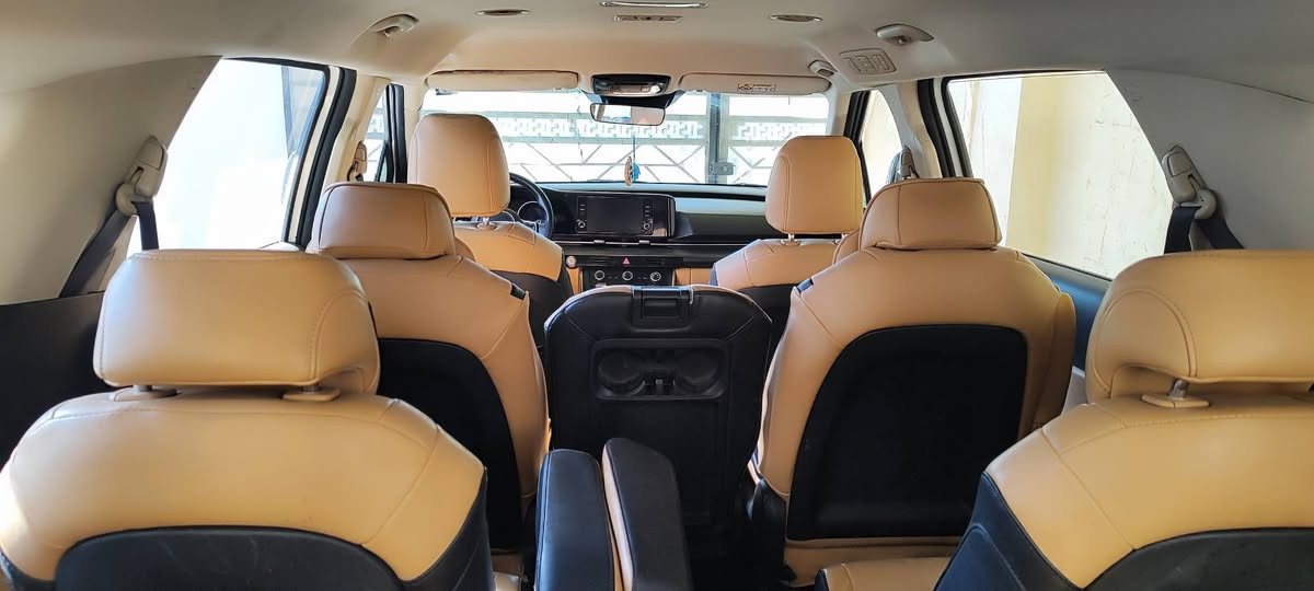 سلام عليكم للبيع كيا سيدونا موديل 22 رقم بابل اجره 10
راكب غاز بانزين السعر 275 وبيه مجال 
السياره ماشيه 67 العنوان بغداد المدائن 
الاتصال ***********
***********
