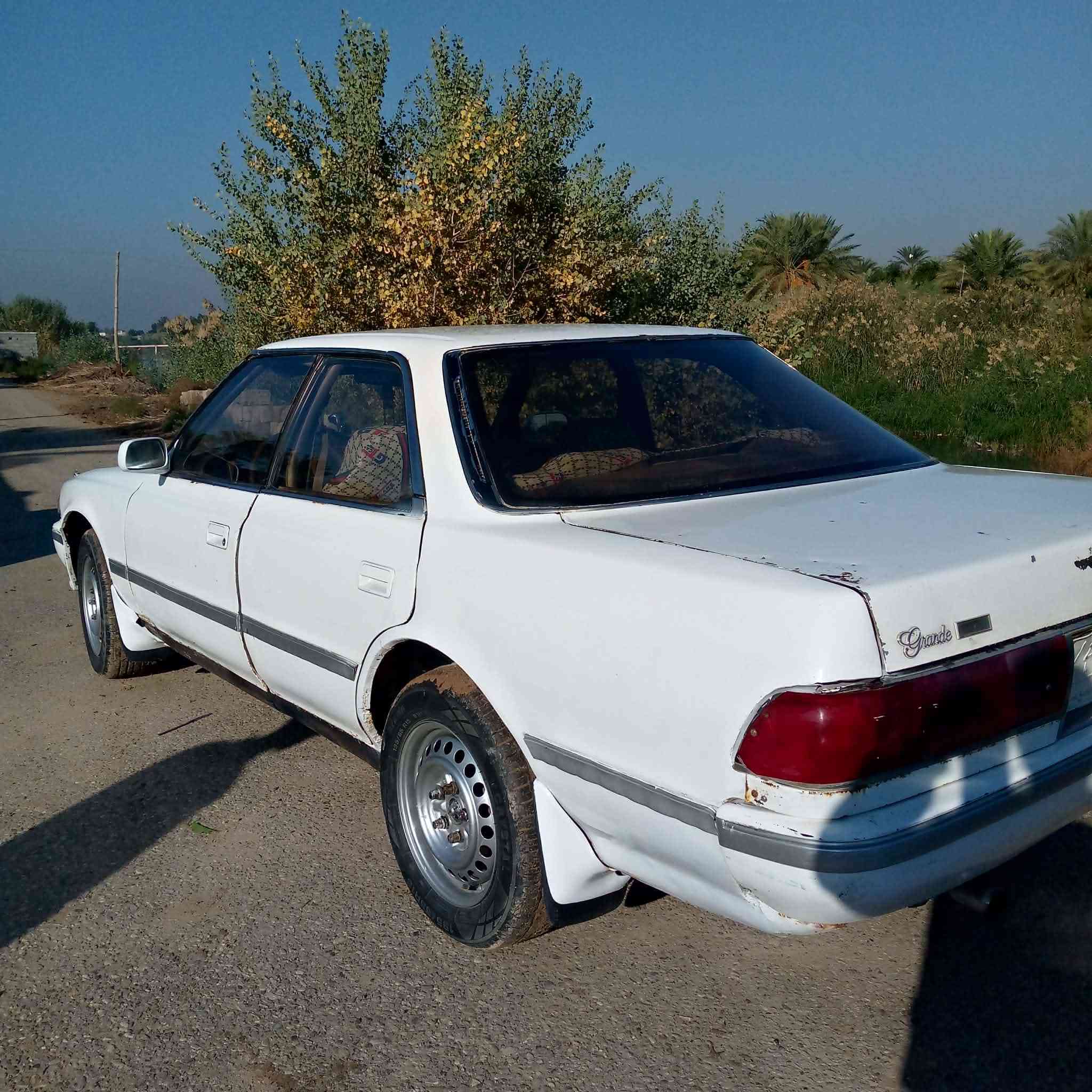 سلام عليكم سياره مارك مسطره 
مكينة وكير جاهزه 
سنويه بعدهي ما صاقطه 
مكان شطره بني زيد سعر 32
 تصل على‏‪***********‬‏
