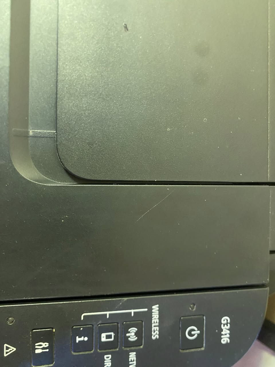 السلام عليكم
طابعة كانون G3416 
تسحب اسود وابيض و ملون 
وسكنر 
وتسحب صور جوده ممتازه
الطابعة نضيفه كدامكم 
اشتريتها ب 160

قفلها 120 بيها مجال بسيط
مكاني البصره


**إذا كنت صاحب هذا الإعلان وتريد حذفه لأي سبب، رجاءا أرسل رسالة إلى الدعم الفني**