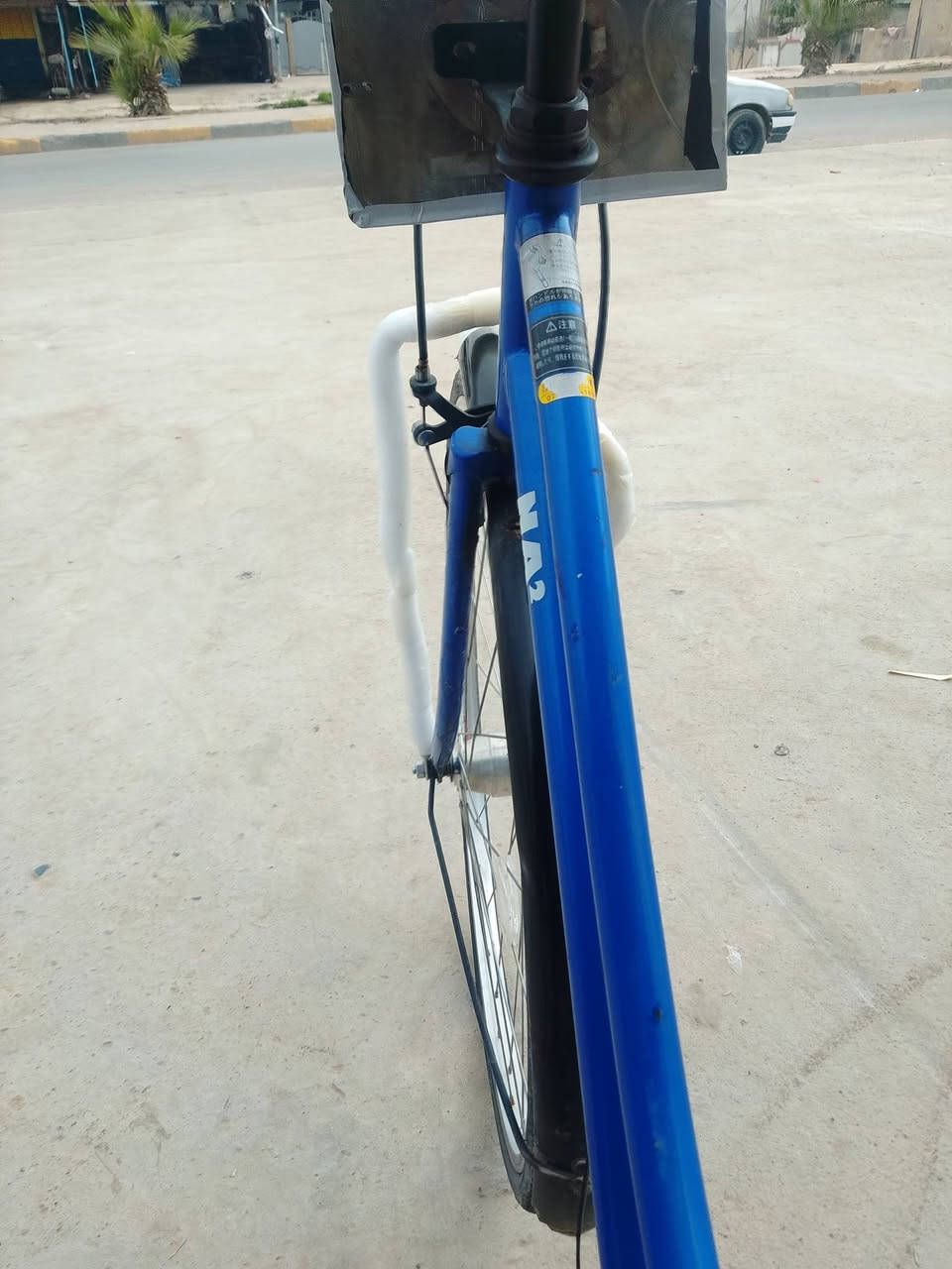 السلام عليكم بايسكل عبد الحليم للبيع وضع شركه السعر 80 وبي مجال *********** مكاني موصال
