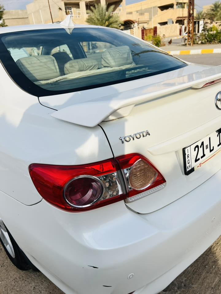 كورلا موديل 2013سياره كلش نضيفه بدون ضرر سياره ماشيه 110سياره داخل صاج تحكم استيرن مري شفط رقم سليمانيه 
سنويه جديده 
سعر 136وبيه مجال 
عنوان صلاح الدين 
رقم الهاتف ***********
