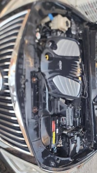 ازيرة موديل 2013 فول مواصفات Vip وراد امريكي حادث جاملغ خلفي بدون داخل...