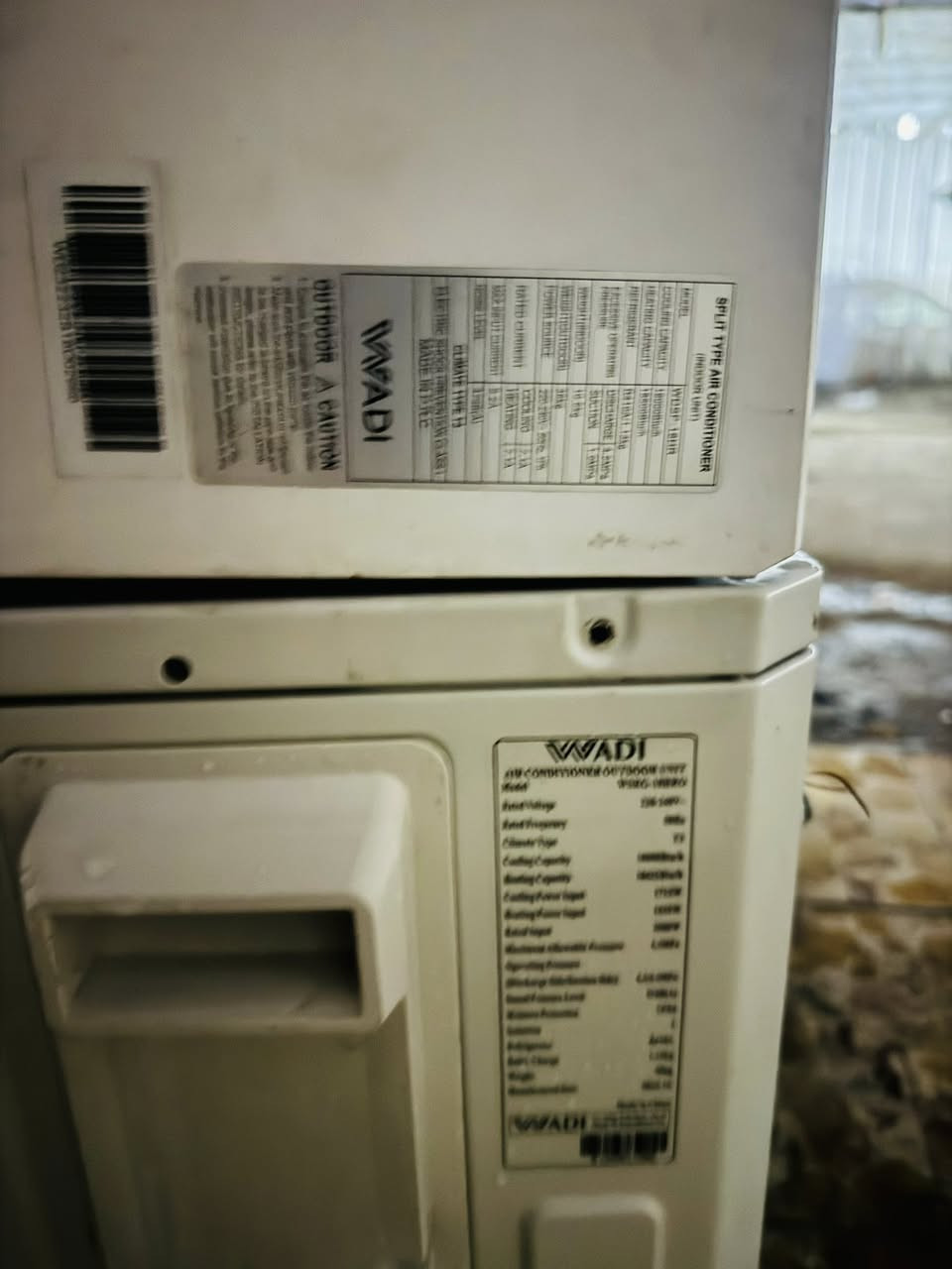 سبلت الوادي طن ونص بلادي
سبلت 1.5 الوادي اصدار 23 مشتغل موسم جهاز بلادي جداً نضيف جيب وشد 
وسعر 325 الف وتوصيل علينه 
العنوان حي اور قرب جامع الفردوس 
***********
