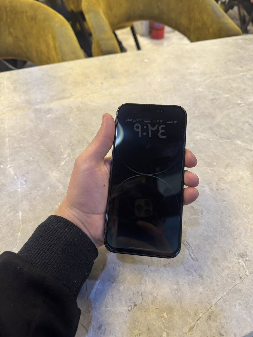 ‏iPhone 14 Pro ماكس ذاكرة 128 بطارية 75 السعر 550 وبي مجال فقط مبدل شاشة نوعية زينة تواصل على الخط فقط ***********
￼
