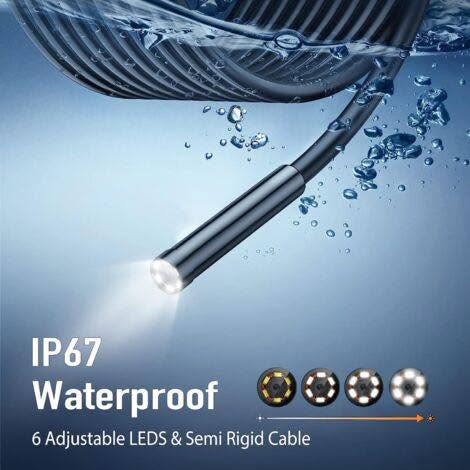 للبيع جهاز Endoscope احترافي، مثالي لفحص الأماكن الضيقة (المحركات، السباكة، خلف الجدران، التكييف، إلخ).

✨ المواصفات:

· دقة الكاميرا: 1440p HD (صورة فائقة الوضوح)
· شاشة: 2.4 إنش IPS (زاوية رؤية 178°)
· كاميرا مقاومة للماء: IP67
· 6 لمبات LED قابلة لتعديل الإضاءة
· كابل شبه صلب (Semi Rigid) – طوله 19 سم (جزء الكاميرا)
· قطر الكاميرا: 8.5 مم – صغير جداً يدخل في الفتحات الضيقة

🔋 البطارية:

· سعة 2600 مللي أمبير (ليثيوم)
· تعمل ساعتين متواصلة
· وقت الشحن: ساعتين فقط – مدخل DC 5V

🧰 الملحقات المرفقة:

· خطاف لالتقاط الأشياء الصغيرة (مفاتيح، حلقات...)
· مغناطيس لالتقاط الأجسام المعدنية
· مرآة جانبية للرؤية من الجوانب
· مشبك تثبيت

🎮 أزرار تحكم مريحة (تكبير/تصغير، تشغيل/إطفاء، تحكم بالأضاءة).

📍 الموقع: العراق🇮🇶

🚚 التوصيل: يوجد لدينا توصيل لكافة محافظات العراق

للتواصل والاستفسار: مراسلة الصفحة على الماسنجر او على الواتساب 
واتساب / ‭0776 328 9823‬
