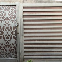 باب سلايت سكة فول حديد والظهر بليت ثخين مع السكة والغراض يعني جاهز بس ...