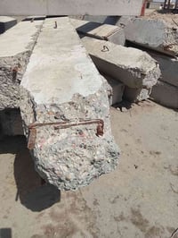 صبات كونكريت  للبيع اساس بيت او سياج العدد 34 قياس طول 4 متر اقل اكثر ...