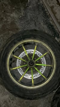 ويل أخضر • ٢ قطع • ويل برتقالي