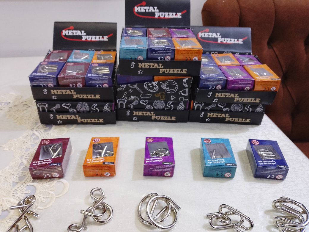 بزلات احجية حديد صغيرة.
الباكيت ب 5 آلاف 🇮🇶.
بيه 12 قطعة مشكله.
يوجد توصيل لكل العراق ب 5 آلاف 🇮🇶.


**إذا كنت صاحب هذا الإعلان وتريد حذفه لأي سبب، رجاءا أرسل رسالة إلى الدعم الفني**