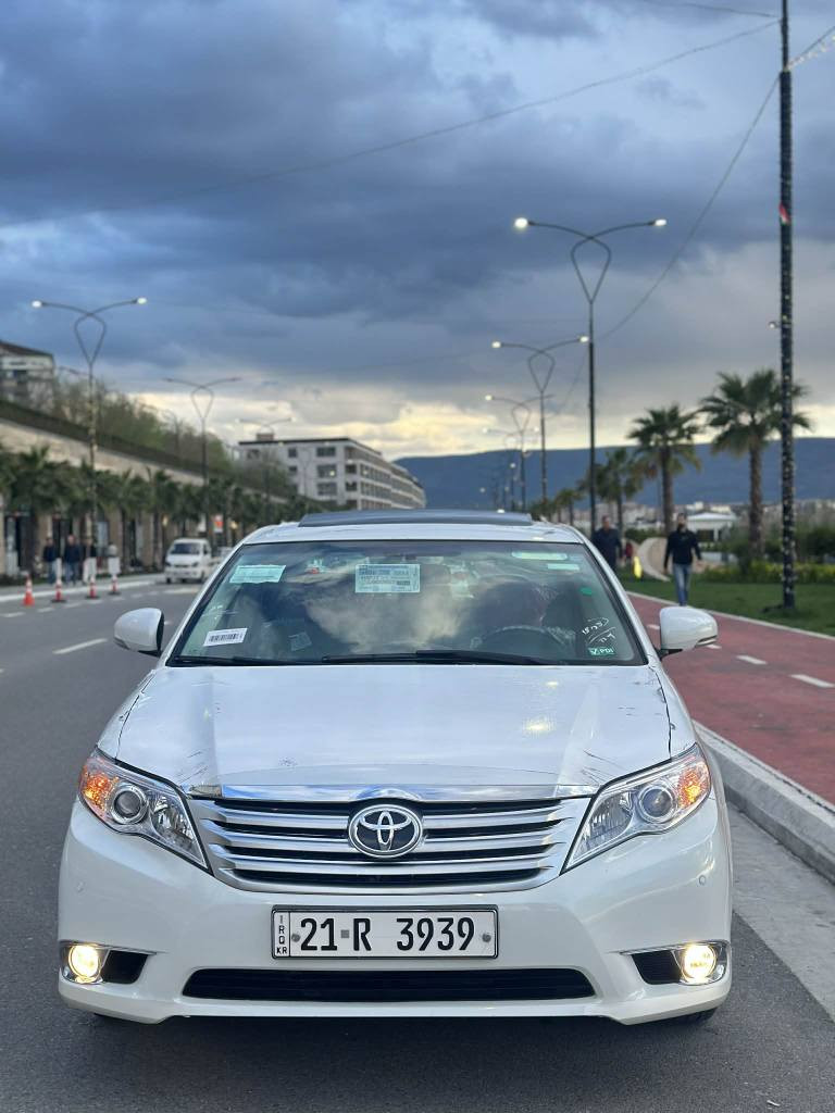 Avalon 2012
💎مواسەفات :Limetd  - -  -
- کامێرە - حاسە - لایت لید - تەبرید مەركه زي -2په ڵە  ته عديلي هه يه په ڵە يه ك كارتي هه يه 
‎⚙️گێڕ و مەکینەی بەشەرت نەکراوەتەوە
‎✍️سەنەوی و ڕەقەم و هەزە و ژینگە و ڕێگاوبان تازەیە
🛞٤ تایەی تازەی لەژێرایە

‎⚫️دینار مەسرەفی تیا نییە ماڵی دۆستە سەیارەکە
◼️زۆر تازە و ڕێک و پێکە ماشاالله 
✍️تەحویل و غەرامە بەشەرت
يه
📲ژمارەی مۆبایل : ***********
واتسابی لەسەرە 
نرخ210$ السليمانية, العراق
