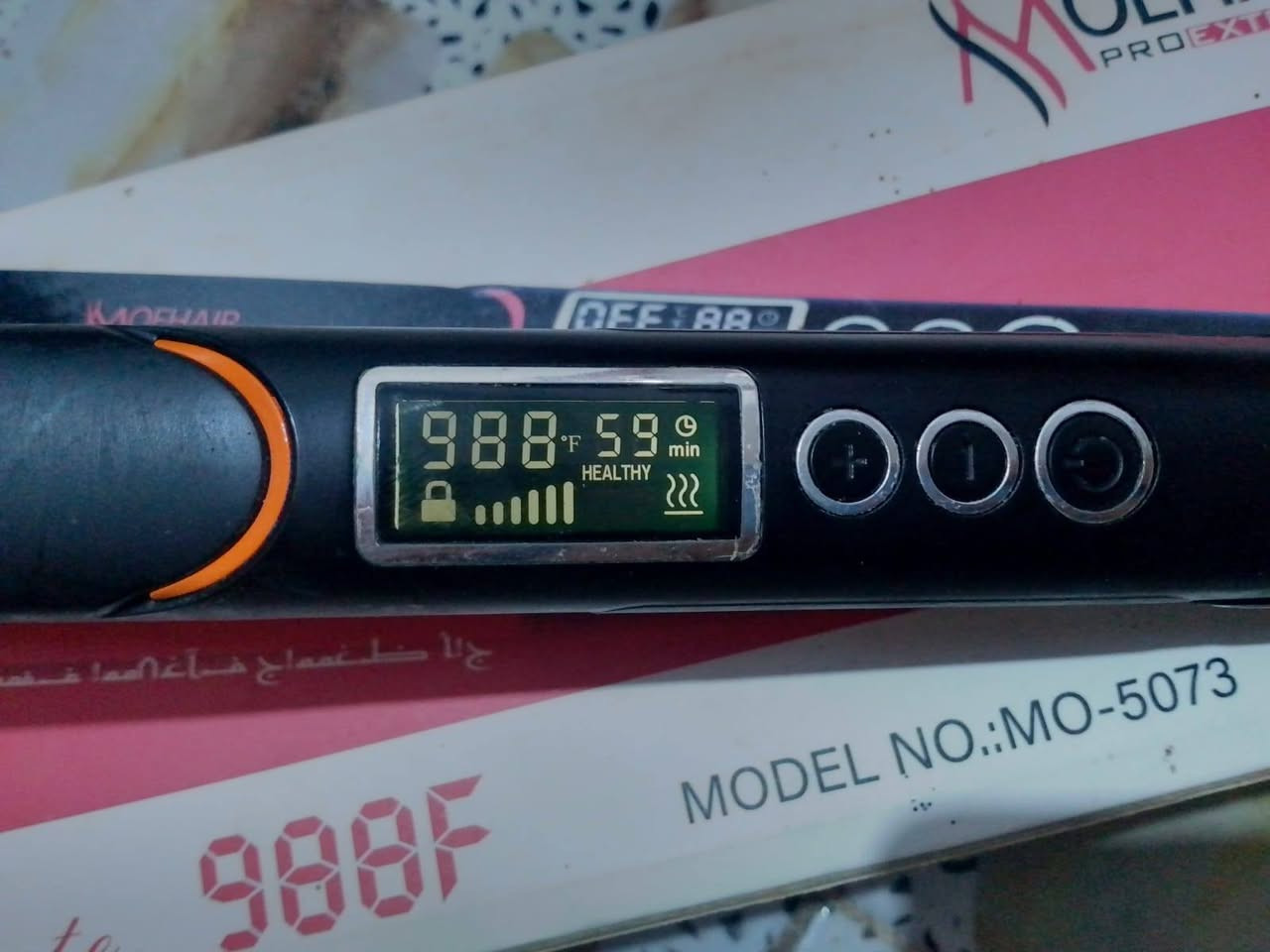 كاوية شعر للبيع استخدام قليل 
درجة حرارة 988
سعرها 20


**إذا كنت صاحب هذا الإعلان وتريد حذفه لأي سبب، رجاءا أرسل رسالة إلى الدعم الفني**