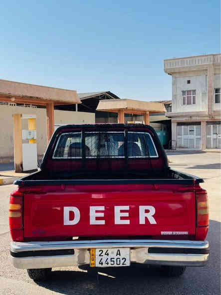 دئر موديل 2012  DEER موديل 2012 ✅
بي سبخة بئ داخلي پيش و پاش كةپس💯
هيج بوياخي نية كةميك كحل بونةوةي هةية🔥
گير مةكينة شةرتن💯تحويل وكالة شرتن💯
سعر بلاش 77 ورقة و مجال🔥***********✅☎️ اكر
