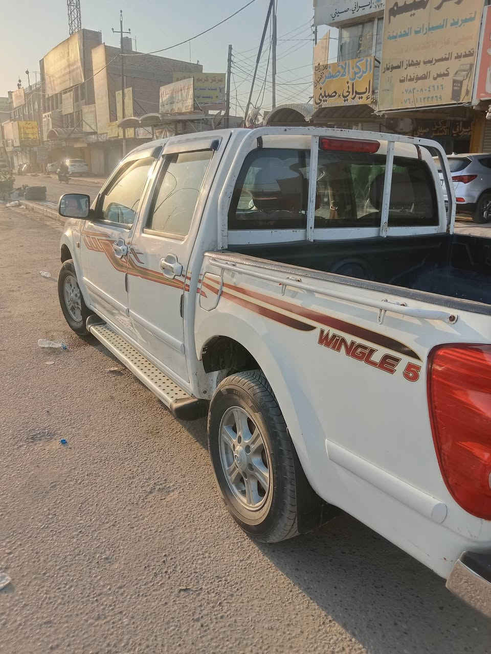 بيكب كريت ويل رقم قادسيه موديل ٢٠١٢ مكفوله من الضربه محدثه ٢٠ كير ومحرك وتبريد وحداديه مكفولات تخم تايرات موجوده بالحله حي نادر الاتصال ***********
