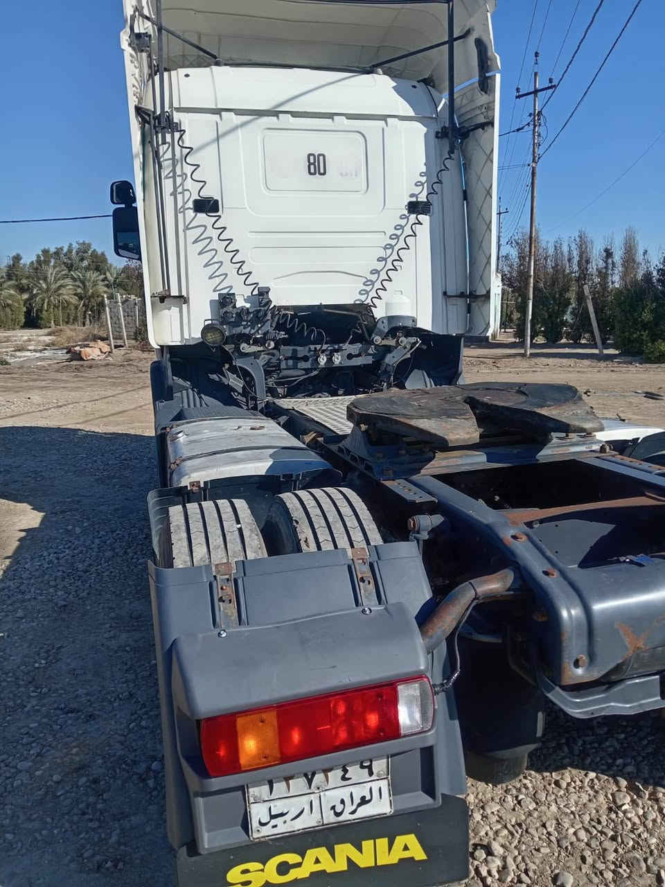 سلام عليكم سكانيه 2005 مكفوله كفاله عامه مربوطه فلات مكفوله شاصي وقماره مكينه لا بخار ولا تنقيص شرط تحويل سعر 165 وبيها مجال ***********.  ***********
