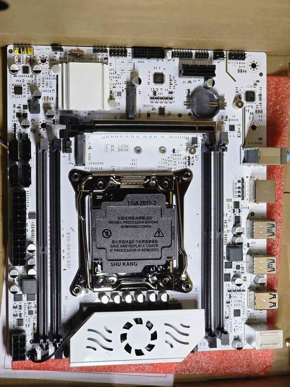 مذربورد عدد ثنين
Machinist X99 PR9-H motherboard وياه معالج زيون سعره 34 الف
SOYO X99 BSF series motherboard بدون معالج سعره 29 الف فقط
جديد غير مستعمل تفحص وتجيك ع راحتك واذا بيهن اي شي فلوسك ترجعلك
معالج عدد ثنين
Intel Xeon E5-2630 v3 CPU processor سعر القطعة 19 الف
جديدات غير مستخدمات تفحص ع راحتك اذا بيهن اي اشكال ترجعلك فلوسك
مكاني بغداد حي البنوك ويتوفر توصيل
واتس ***********
