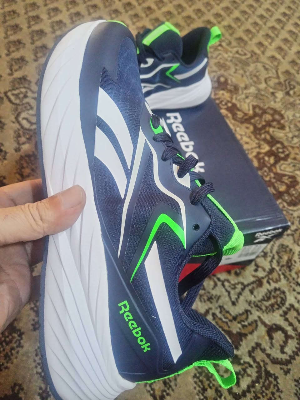 وكاااله اصلي Reebok verse طبي القياس 43 السعر 60 الف
لا يوجد توصيل للاستفسار خاص مكاني شارع فلسطين اخر قطعه


**إذا كنت صاحب هذا الإعلان وتريد حذفه لأي سبب، رجاءا أرسل رسالة إلى الدعم الفني**