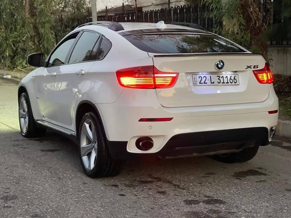 بي ام دبليو 2010 x6 وكالة خليجيه فول مواصفات مكينه 6 سلندر 
3500 توين تيربو 
السعر 135 وبيها مجال قليل بأسمي تحويل ثاني يوم 
مكانها بغداد الداوودي مقابل محطة وقود اليرموك جمعية الداوودي
*********** بغداد, العراق
