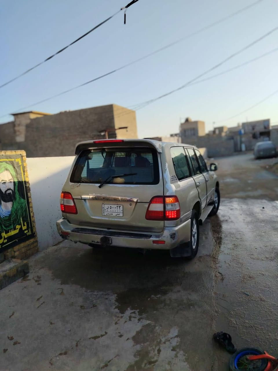 السلام عليكم
لاندكروز موديل ١٩٩٨ للبيع
  مصبوغة عام سياره جارده كير عادي دبل تانكي
 كير ومحرك دفع رباعي مكفول ٦سلندر تخم تاير جديد بيها نواقص بسيطة  رقم مثنى مميز السعر ٨٥وبيه مجال للشراي العنوان نجف كوفه رقم الهاتف *********** بي وات ساب
