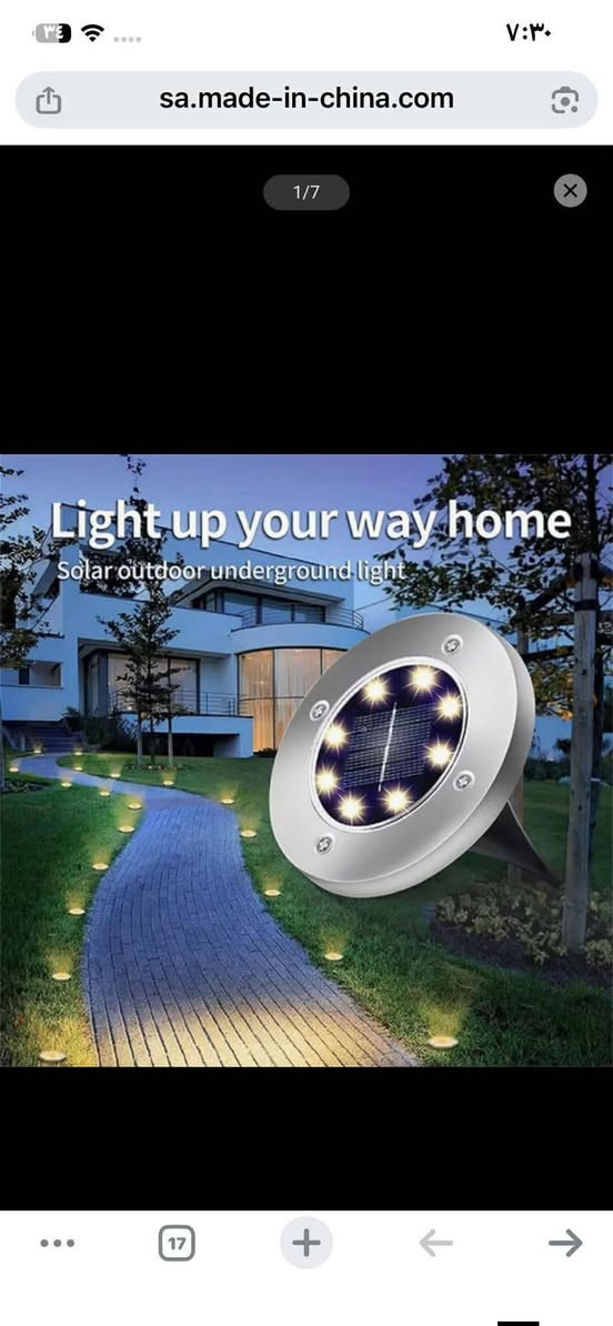 السلام عليكم
يتوفر مصباح طاقة شمسية مثل ما موضح بالصور
كمية عندي منه بحدود ٥٠٠ قطعة
وياهم هدية برانكيت جداري اعتقد بيهم ٢٠ قطعة
سعر مناسب جدا
خلو سعر و بالعافية عليكم


**إذا كنت صاحب هذا الإعلان وتريد حذفه لأي سبب، رجاءا أرسل رسالة إلى الدعم الفني**