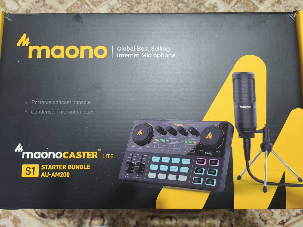 للبيع بكج من شركة مونو مكسر ومايك و سماعات..***********
يوجد توصيل
