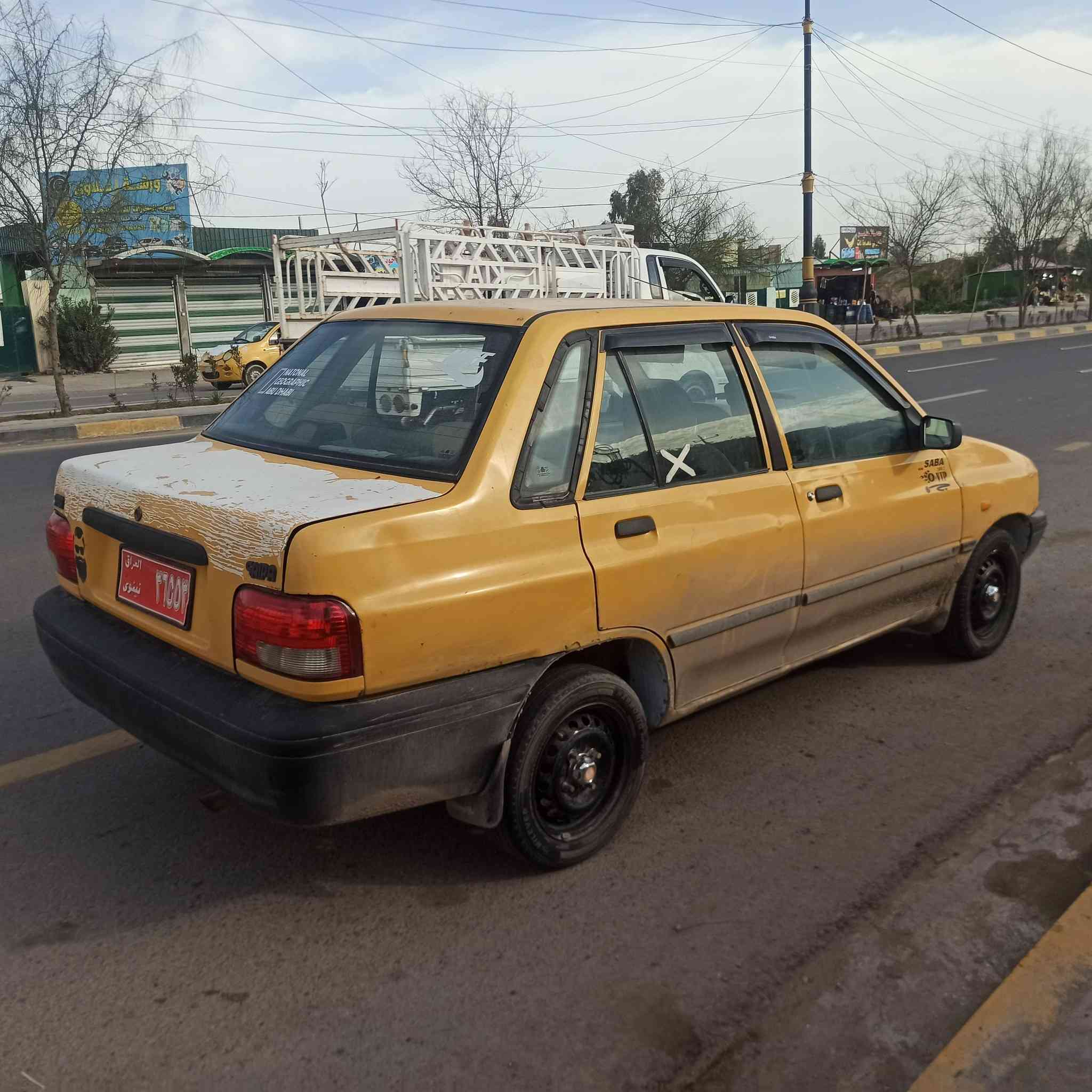 للبيع سايبا #قصد ونقد  موديل 2012 دشبول نفخ رقم نينوى صدامي
كابون بانزين بيها 
هيئة 0غرامات 0
محرك كير شرط 
ضرر جاملغ مبدل بدون دواخل سيارة جاهزة ومال شغل 
السيارة ترهم #قصد ونقد مده ماترهم 
السعر حسب المقدمة 
رجا لاحد يعلق يريد سعر او يدفع سعر بل تعليقات شراي اتصل 
الخاص مفتوح واتساب موجود مكان السيارة موصل ايسر 
***********واتساب موجود
***********
