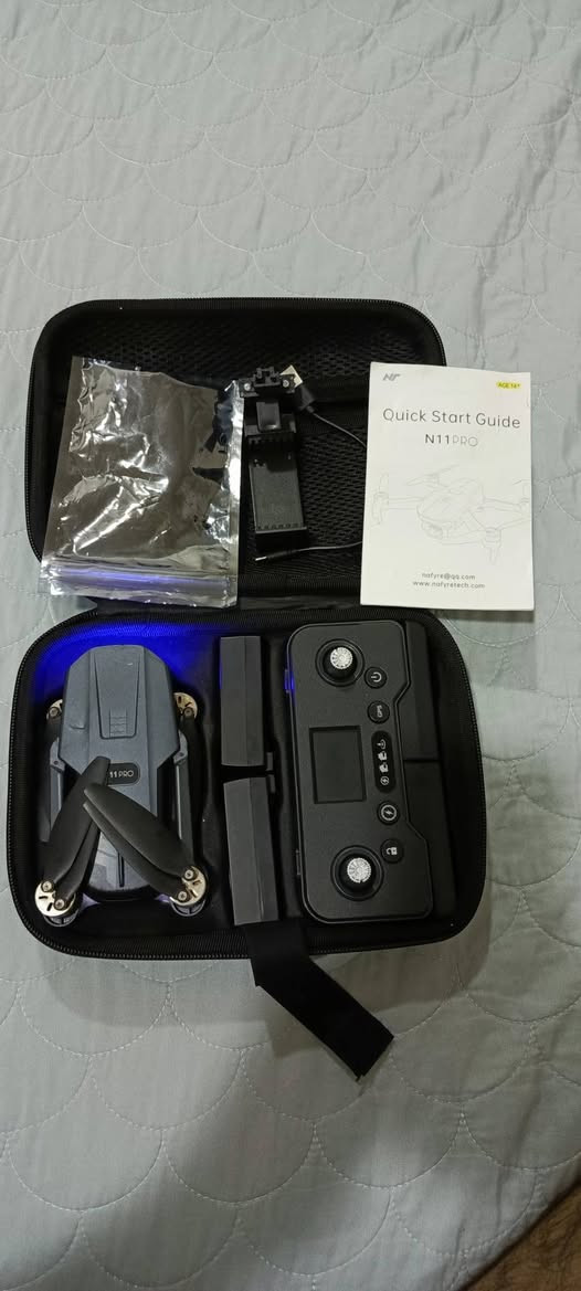 N11pro max موجود في دهوك مستعمل ثلاث بطاريات مع ريش احطياطية مدى ارتفاع ٦٠متر وذهاب ١واحد كيلو متل كاميرا فور جي كاميرا كلش حلو دهوك, العراق


**إذا كنت صاحب هذا الإعلان وتريد حذفه لأي سبب، رجاءا أرسل رسالة إلى الدعم الفني**