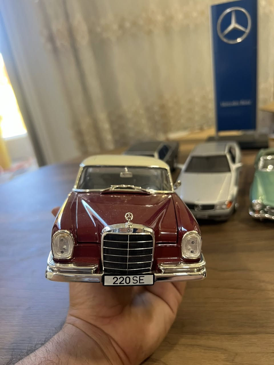 مرحبا اصدقائي
1/18
Mercedes-benz
190sl norev. 85$
500sl norev 85$
280ce norev(ابو جحيل تك باب)85$
220serevell. 75$

القطع بدون باكيت والنظافه مبينه بالصور
الاسعار النهائيه بدون تفاوض 
متوفر توصيل واستلام مباشر


**إذا كنت صاحب هذا الإعلان وتريد حذفه لأي سبب، رجاءا أرسل رسالة إلى الدعم الفني**