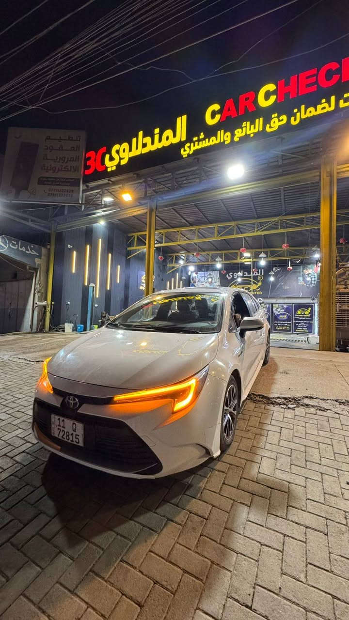 السلام عليكم كورلا 2024 للبيع السياره نظيفه كلش فول مواصفات السعر150  مكاني بغداد الرقم ***********
