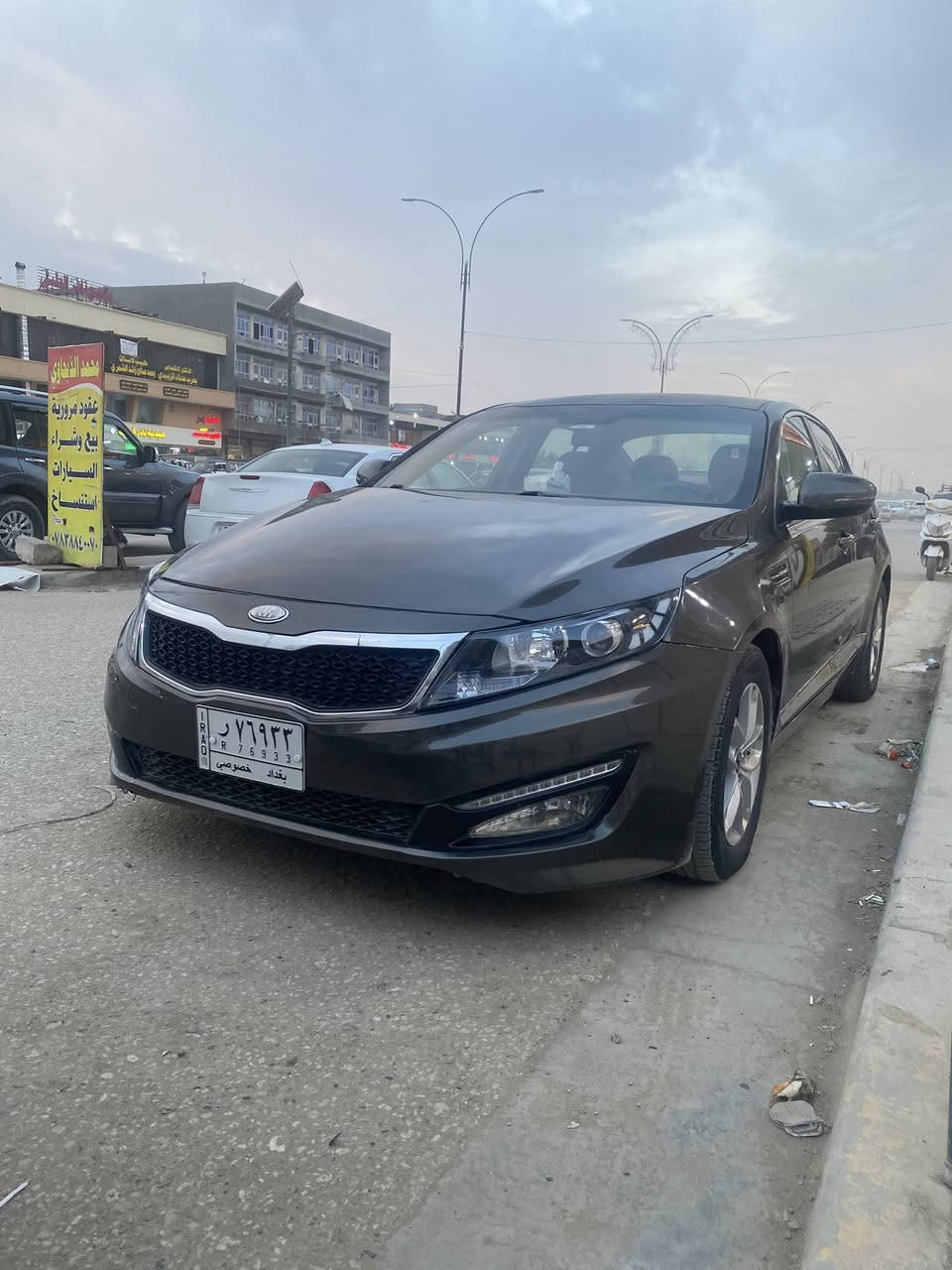 كيا اوبتما 2011 وارد امريكي حادث جاملغ وبنيد بدون دواخل رقم بغداد السياره بيها جراد قليل ورصعه بلقماره السياره جاهزه من كلشي تحويل مباشر بسعر 94 وبيها مجال للشراي 
مكانها بابل حله المركز *********** اتصل لاتراسل مكلف بنشر
