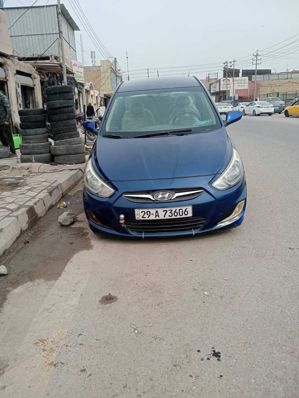 سياره اكسنت بيها رشات صبغ موديل 2016 سياره جاهزه كير مكينه حداديه كله جديد لمكينه مبدله طابوكه موديل 2021 صارلها شهر مبدله  تبريد جديد شغال العنوان الناصريه مركز السعر 75وبيها مجال للتواصل ***********
