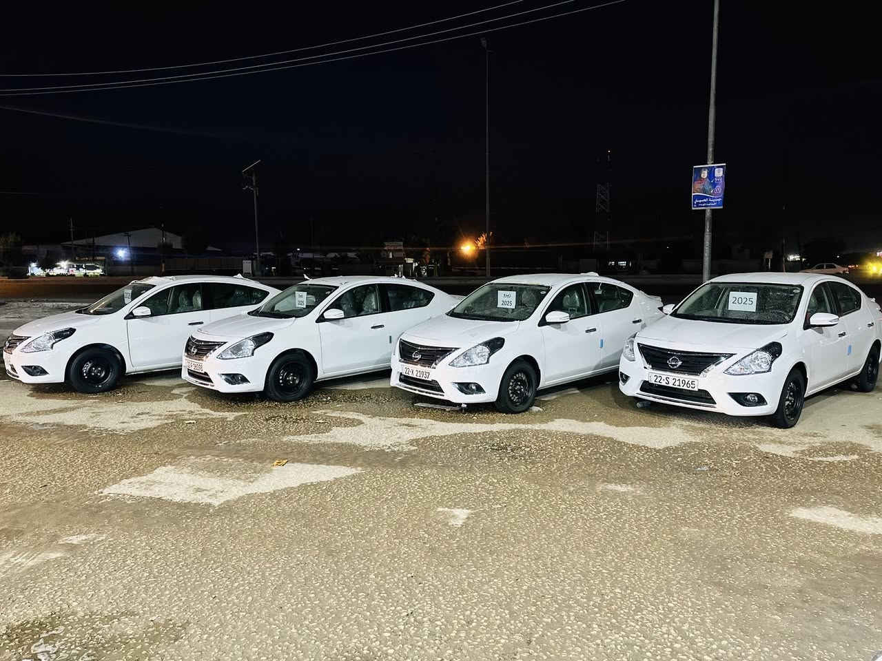 السعر128ونص.  2025 زيرو.  مرقم كامل 

عرض لفترة محدوده.  

اليوم أسعارنا غير     بلاش      سني  ابو الضمان 

تم وصول وجبه جديده.            معرض قلعه اربيل 

تحطيم الاسعار.  انسب الاسعار     مرقم اربيل 

                                       تريد تحويل.     
                                                        تريد وكاله مجاني 
تبريد خلفي قطعتين 
يده نيكل 
تحكم ستيرن فول 
حساس خلفي
كاميرا 
شاشه كبيره 
داخل بيجي 
اشاير بالمري 
سبايدر خلفي 
كشافات 

الموقع بابل منطقة المعارض طريق حله نجف 

البيع نقد او مراوس
                
***********. مصطفى المسافر.
*********** مقتدى المسافر 
*********** احمد المسافر
