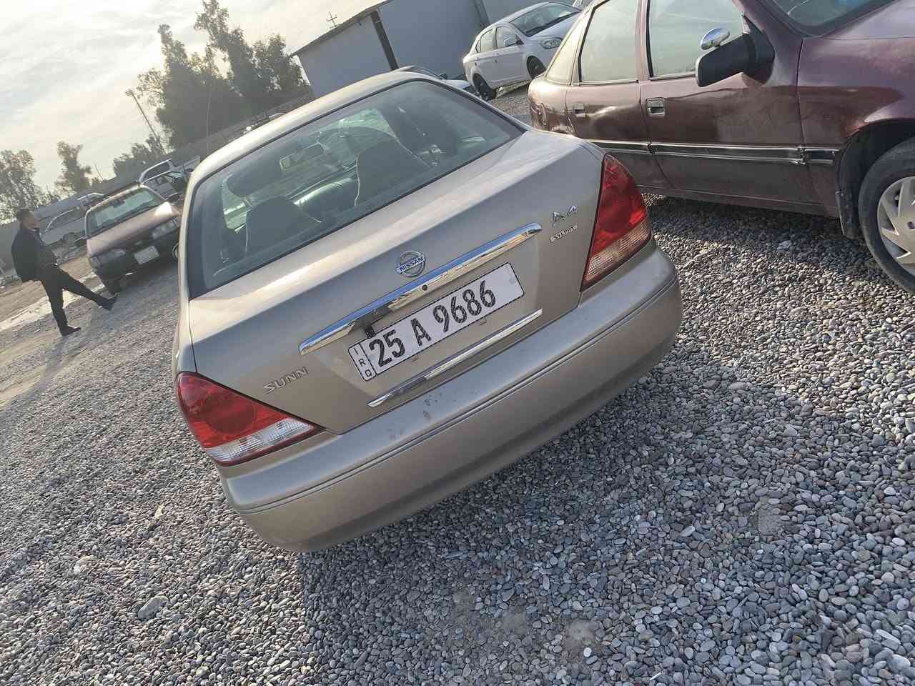 السلام عليكم سياره سني موديل 2006 صبغ عام للبيع شغاله  كامله تبريد وشرط كير ومحرك وشاصي فقط السعر 80$ سياره مثل ماموضوح بالصور وبالعين احلا الاتصال ع الارقم ***********
