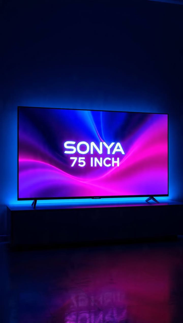📺 SONYA - السينما صارت ببيتك 📺

شاشات عملاقة بدقة 4K حقيقية
متوفر 3 أحجام عشان كل صالة

🔥 SONYA 70 
🔥 SONYA 75 
🔥 SONYA 85 
📱 للحجز والاستفسار: *********** 
نقد وتقسيط مريح

