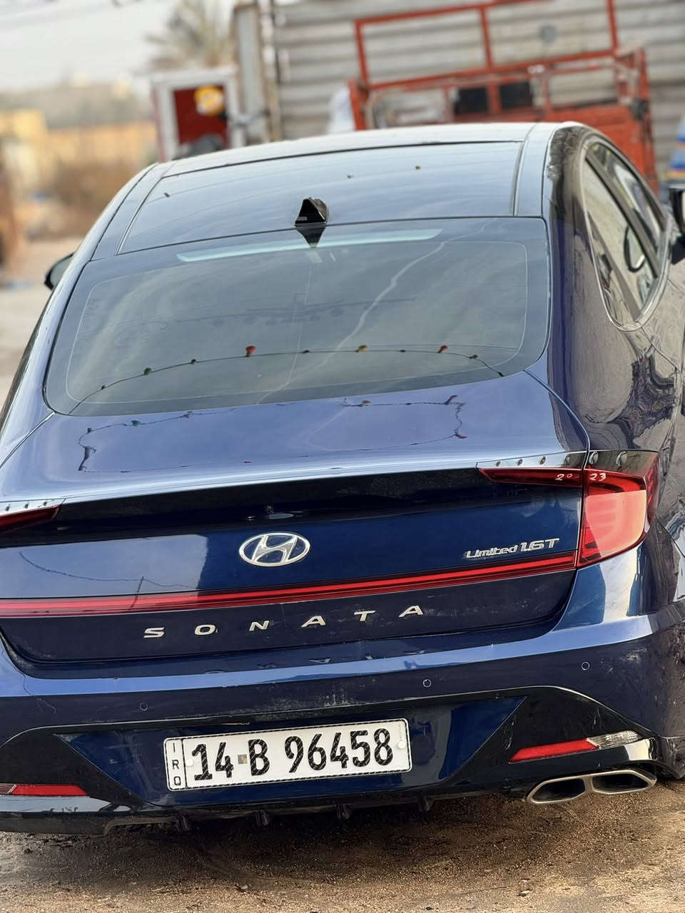 سلام عليكم من رخصة الأدمن المحترم سوناتا موديل ٢٢ معوقين بصره السياره فول مواصفات 1/1 اخر مواصفات مايجي اعلى بعد رادارات اماميه
رادارات جانبيه
رادارات خلفيه
توقف ذاتي
اذا تجي سياره بصفك مايفتح الباب يبهك
اذا تحرك وسياره جايه بصفك توكف ماتمشي 
نضام الخروج من المسار 
مقاعد تبريد
ستيرن تدفئه
كراسي كهرباء 
كراسي جلد وشاموا رصاصي مطرز احمر بلاد
شاشه جبيره
عينه شاشه 
نضام ابل كار بلي واندرويد 
نضام ملاحه متكامل 
مكينه 1600 تيربو شرط صاروخ 
بصمه 
بنوراما 
تشغيل عن بعد 
شفتات بلستيرن 
وبعد هواي مواصفات 
رايده 145 سعره مناسب مكانه ابو الخصيب
رقم الهاتف  ***********
