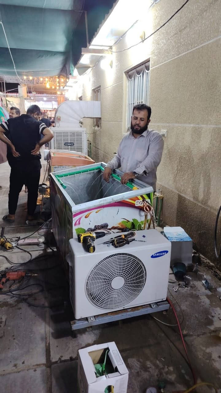 ورشة محمد العرداوي لكافة اجهزة التبريد والتكييف ثلاجة مجمدة مكيف سبلت جلر بكج اتصل وتدلل 
***********
