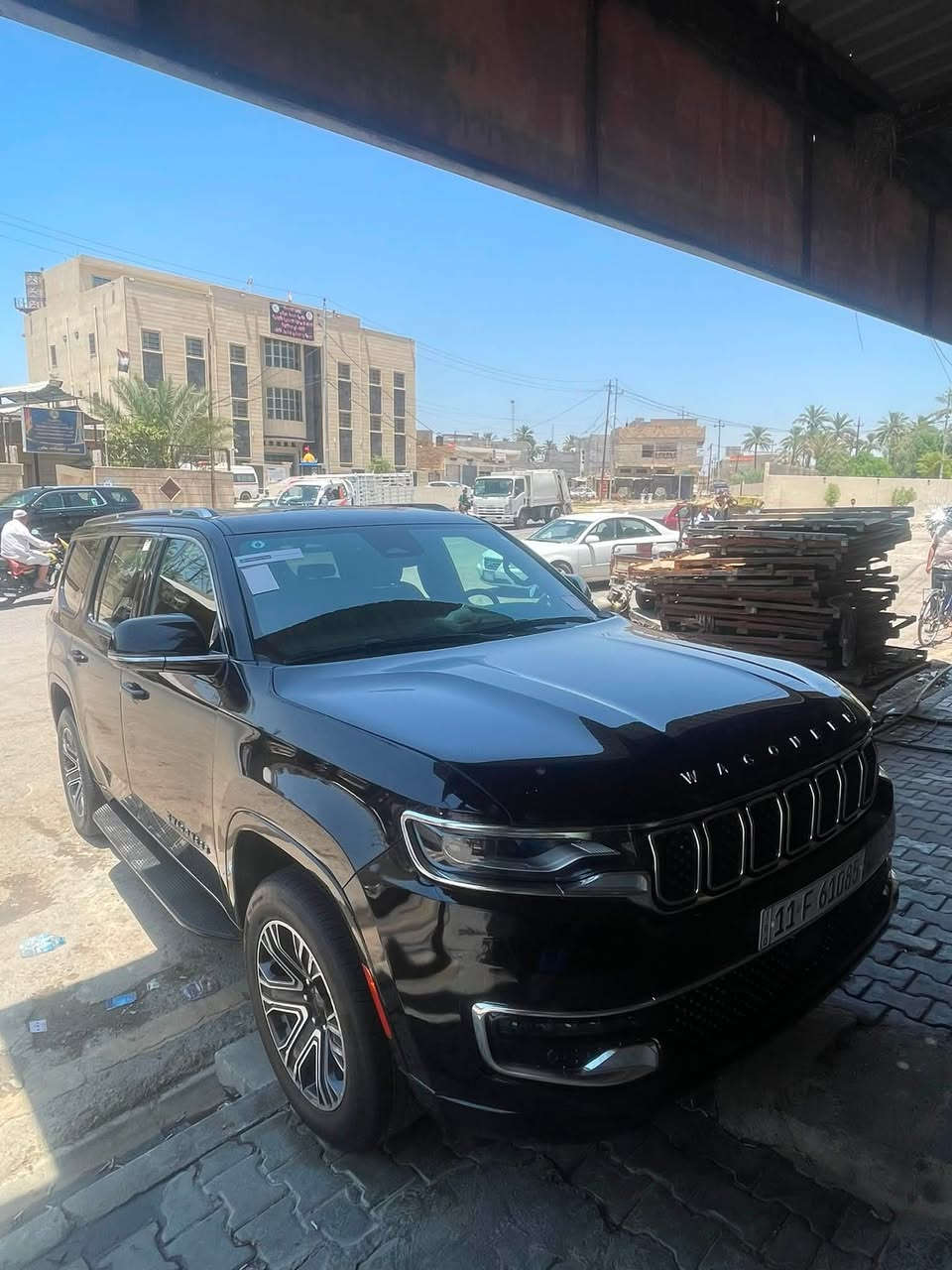 جيب واكنير موديل ٢٠٢٤ماشيه ٦٣مايل
محرك ٣٠٠٠توين تيربو سياره دخول جديد 
داخله بكتاب شهداء بغداد وكاله للمشتري
حادثه واضح بصور ربع بنيد وربع جاملغ فقط(بدون ايرباك)✅
مواصفاته
بصمه تشغيل
تشغيل عن بعد
رادرات امامي وخلفي وجانبي
كشنات جلد 
تدفئه كشنات امامي وخلفي 
صندوق كهرباء
دوسات
بكلايت لد
شاشه وكاميرا
فول عده الفتحه 
مكانه ديالى بعقوبه ***********واتساب او تصال
