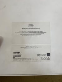 سلام وعليكم ايباد تسعه ذاكره 64ممستخدم اكثر من شهر سعره350 وبي مجال حك...