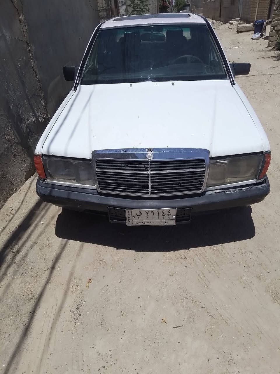 بعد اذن مسؤول الكروب
مارسدس دب موديل ٩١ رقم بغداد حائز ثالث محور محرك ٢٥٠٠
سياره حلوه وجاهزه مراوس باي سياره ***********
