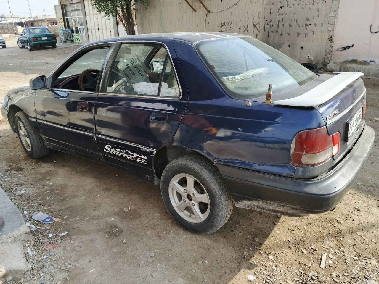 للبيع#
للبيع سيارة النترا دمعة رقم ديالى دولي سنوية جديده لحد 2030 بشرط التحويل كير عادي فرام ممة نظاف سيارة جاهزة السعر 25 مكان السيارة جلولاء الاتصال بالرقم 
***********
