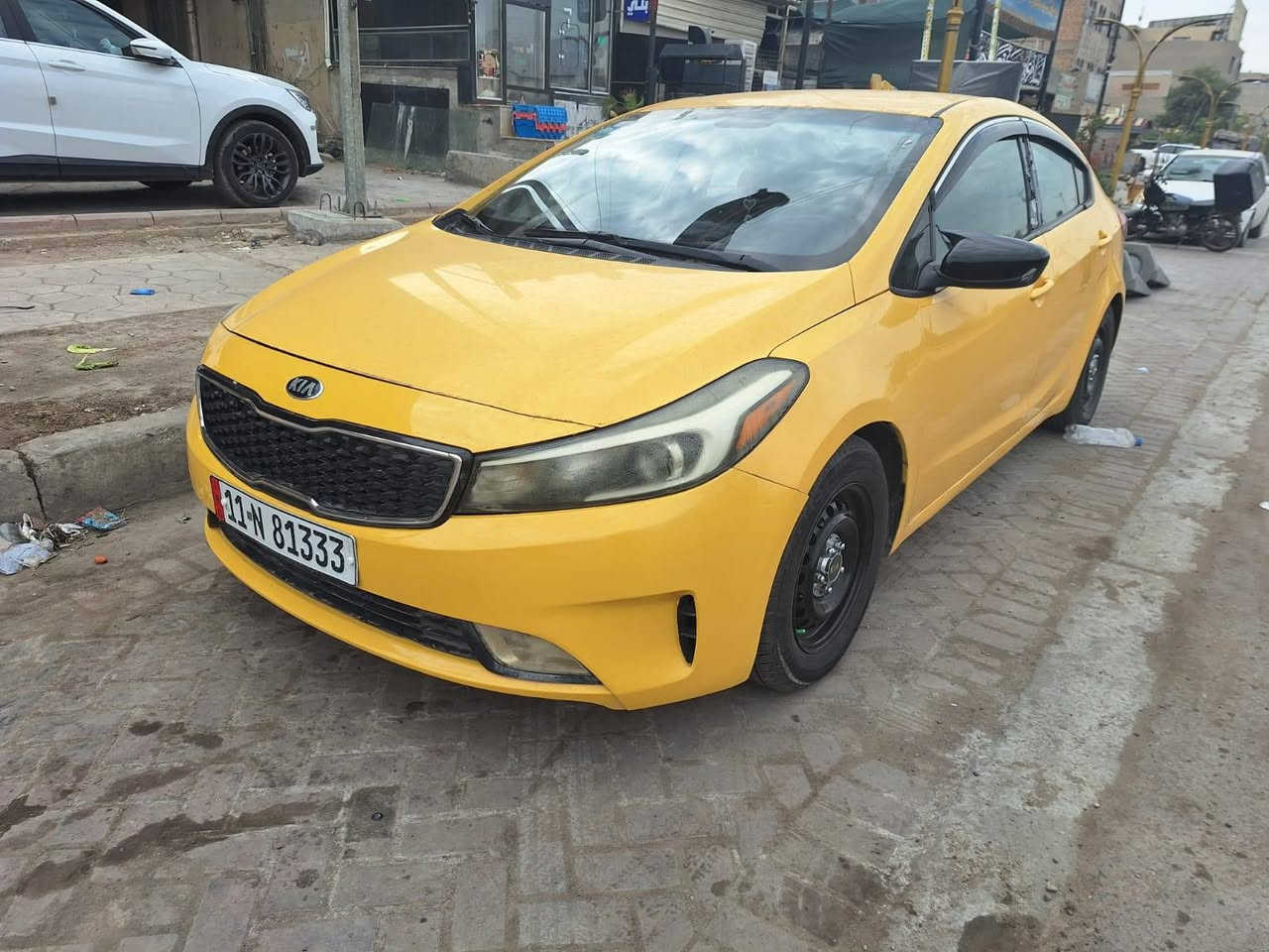 كيه فورتي موديل 2018 رقم انكليزي بااسمي حادث تبديل باب خلفي بيها منضومه زنون عالي ناصي والمواصفات المعروفه صور الحادث بالمنشور السعر 115 رقمي ***********
