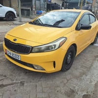 كيه فورتي موديل 2018 رقم انكليزي بااسمي حادث تبديل باب خلفي بيها منضوم...